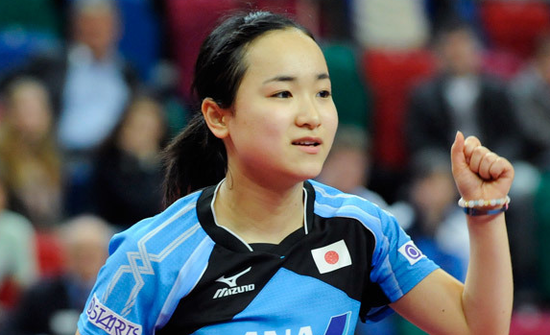 最新世界乒乓球女子排行榜,前十名均被中国、日本占据